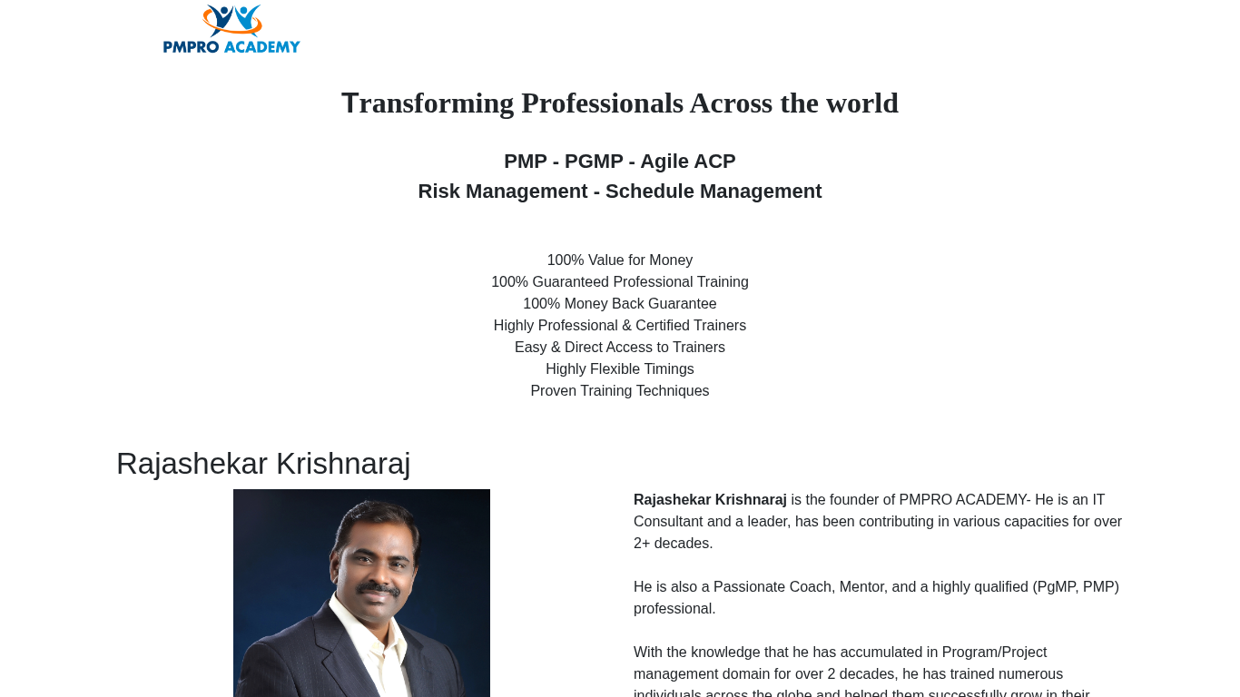 PM PRO Academy Partnerprogramm