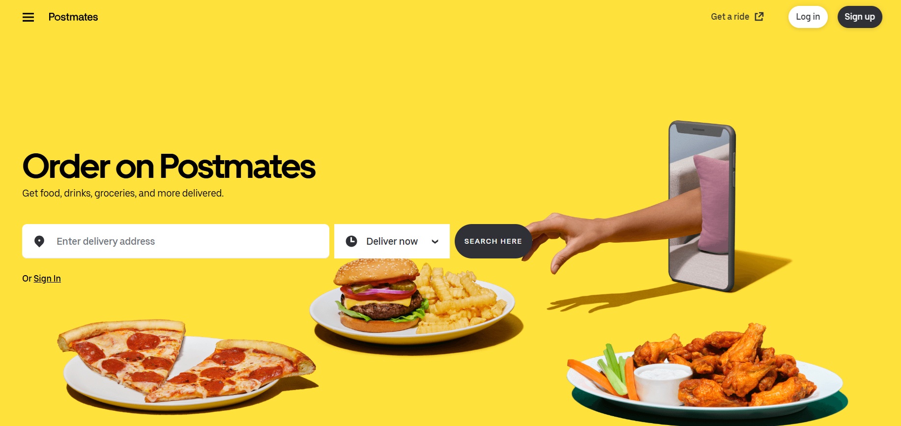 Postmates Affiliate-Programm