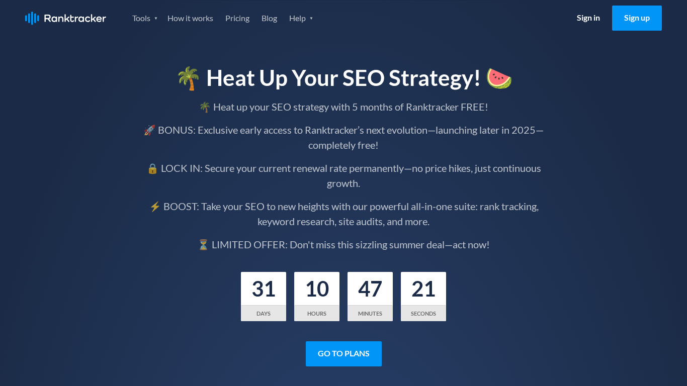 Ranktracker Affiliate-Programm