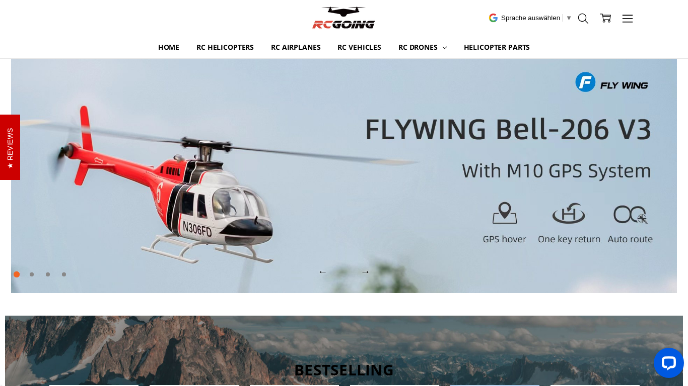 RCGoing Drone Partnerprogramm