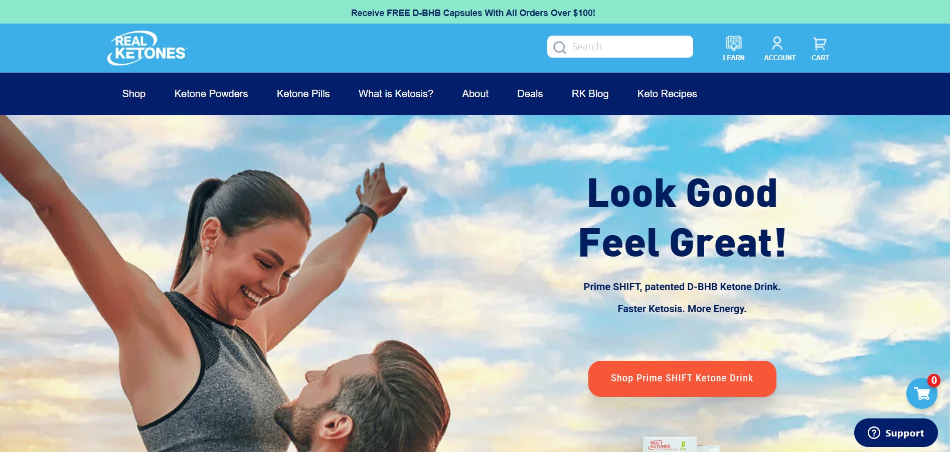 Real Ketones Partnerprogramm