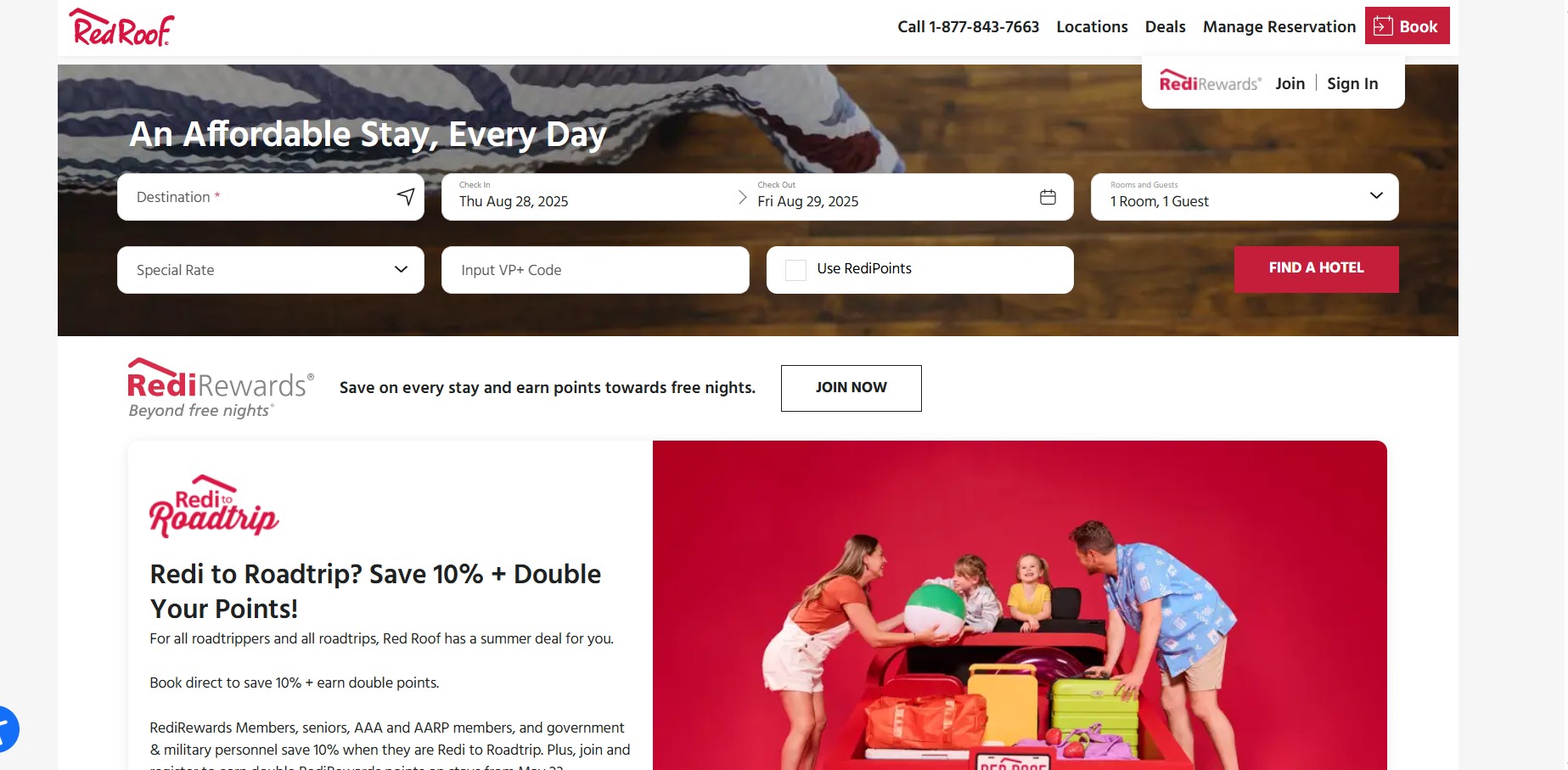 Red Roof Affiliate-Programm