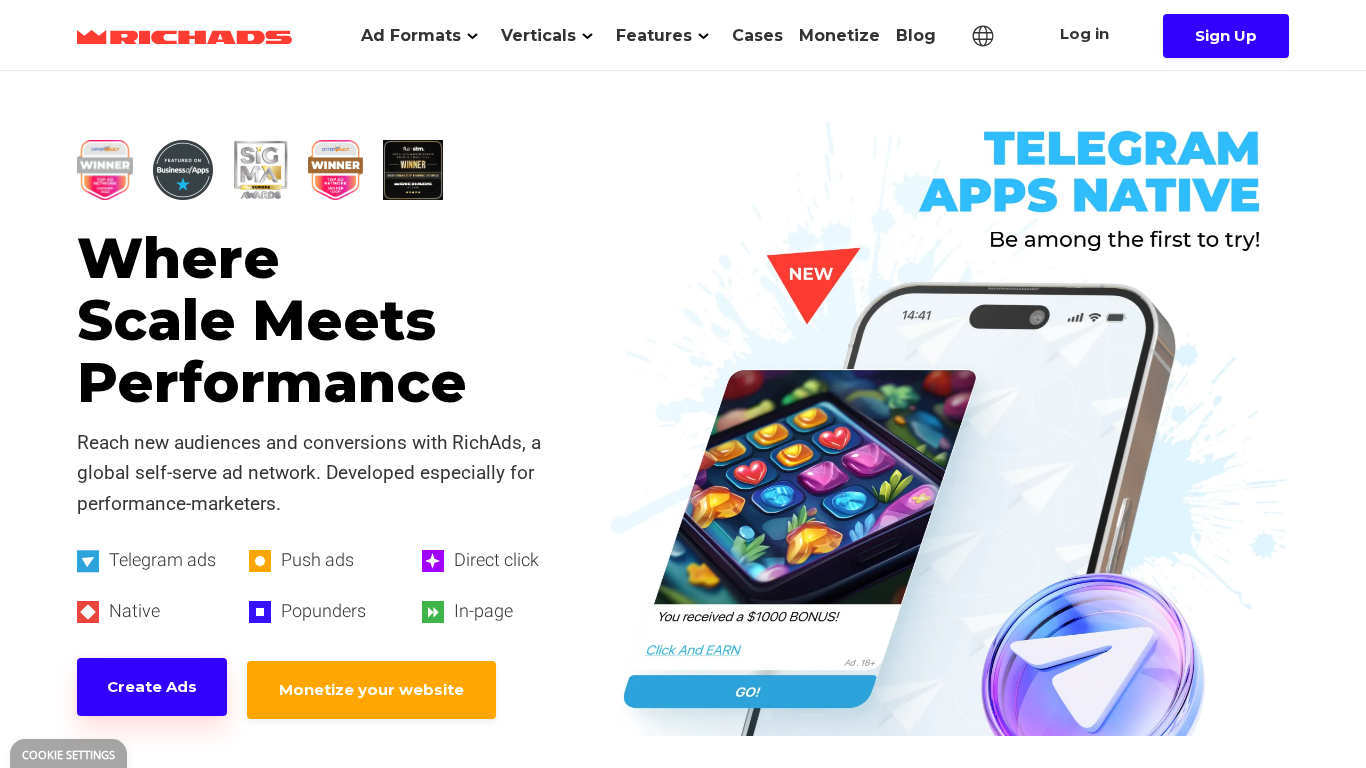 RichAds Affiliate-Programm