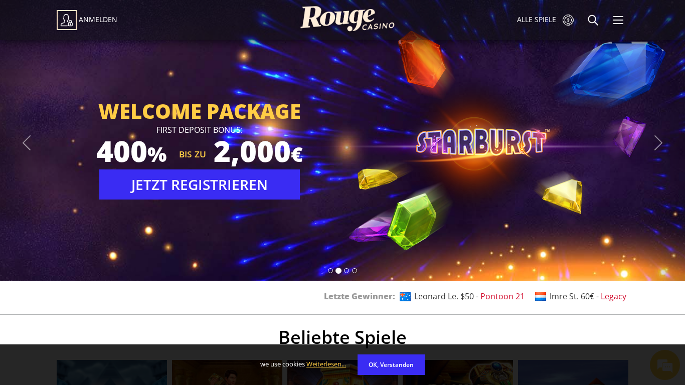 Rouge Casino Affiliate-Programm