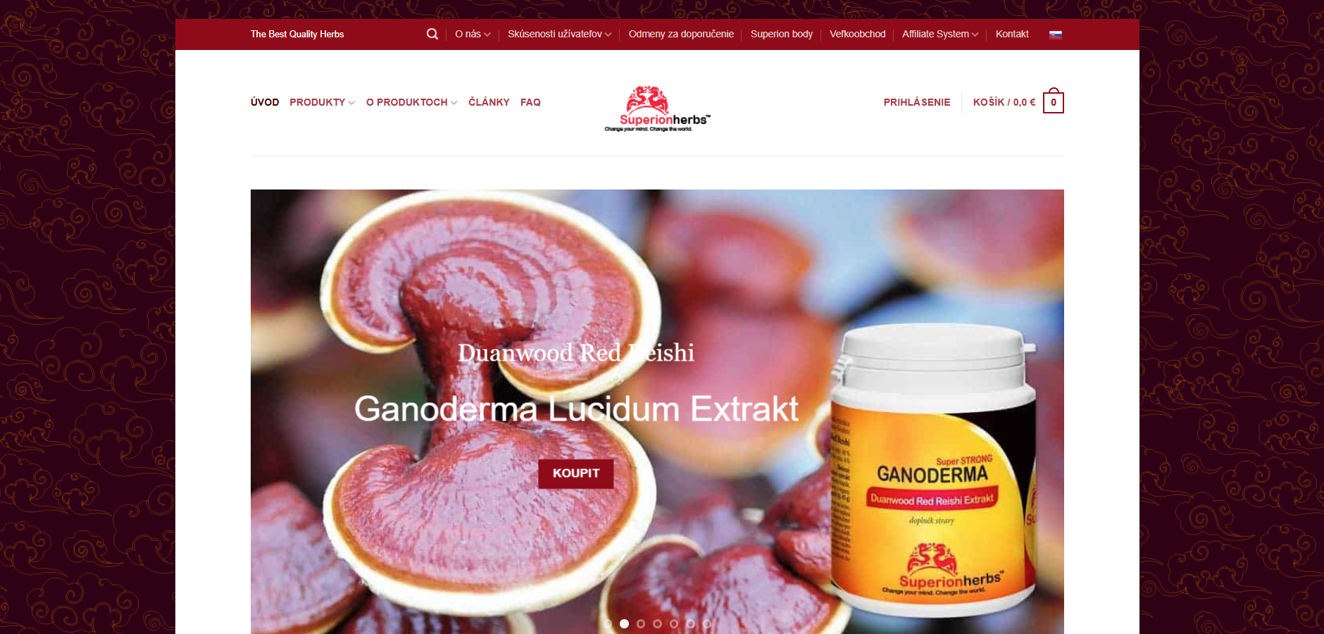 Superionherbs Affiliate-Programm