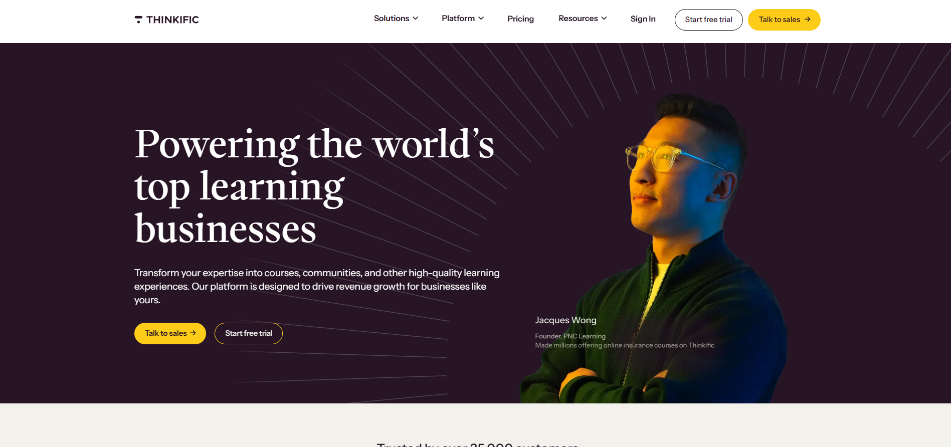 Thinkific Affiliate-Programm