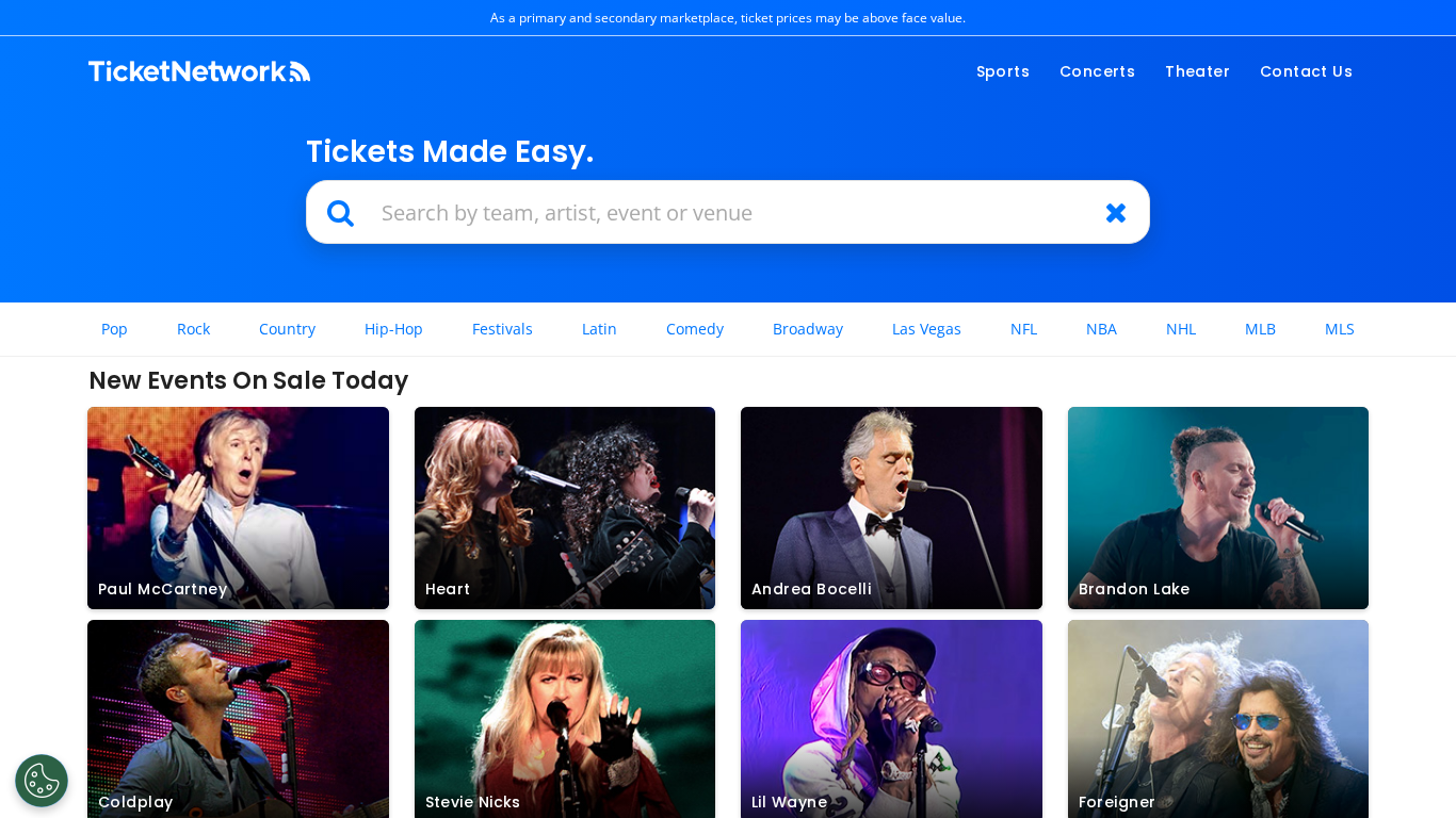 TicketNetwork Partnerprogramm