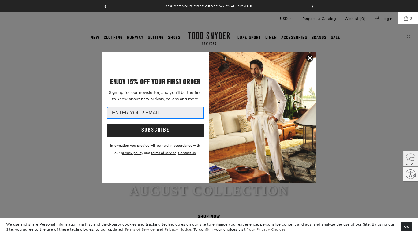 Todd Snyder Partnerprogramm