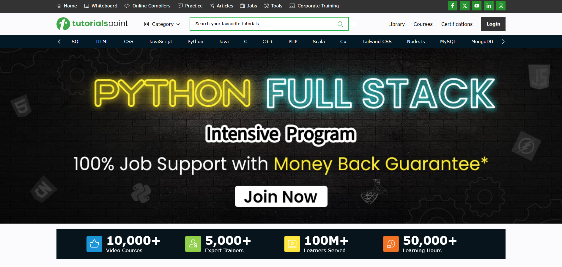 Tutorials Point Affiliate-Programm