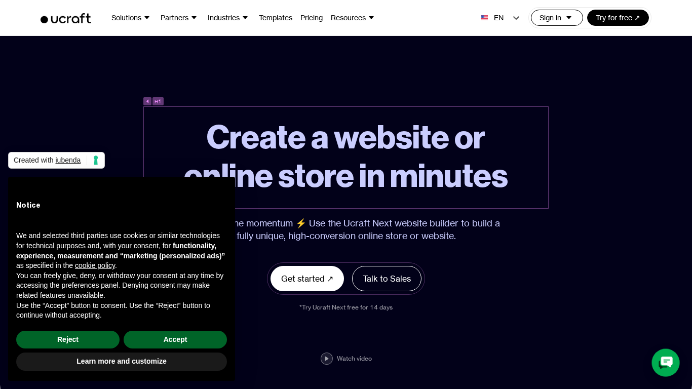 Ucraft Affiliate-Programm