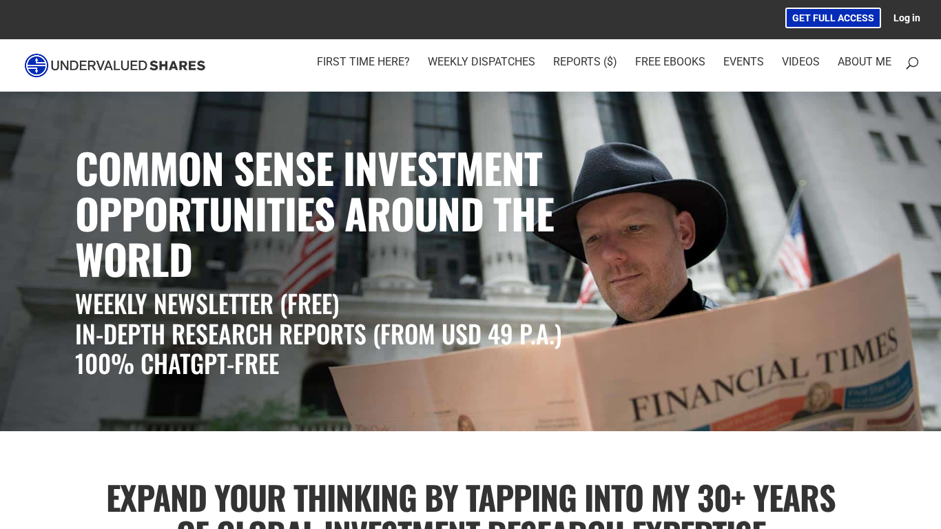 Undervalued Stocks Affiliate-Programm