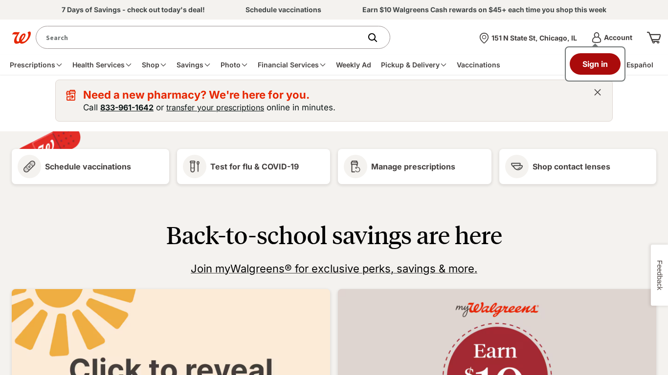 Walgreens Affiliate-Programm