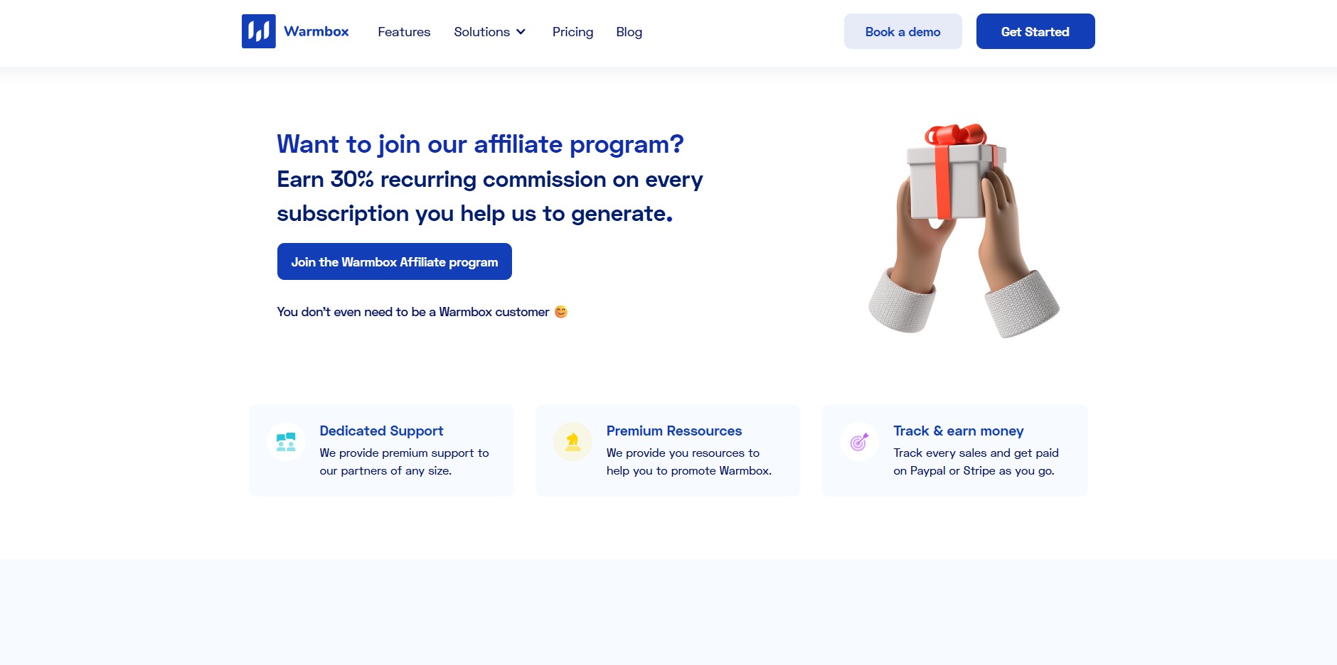 Warmbox.ai Affiliate-Programm