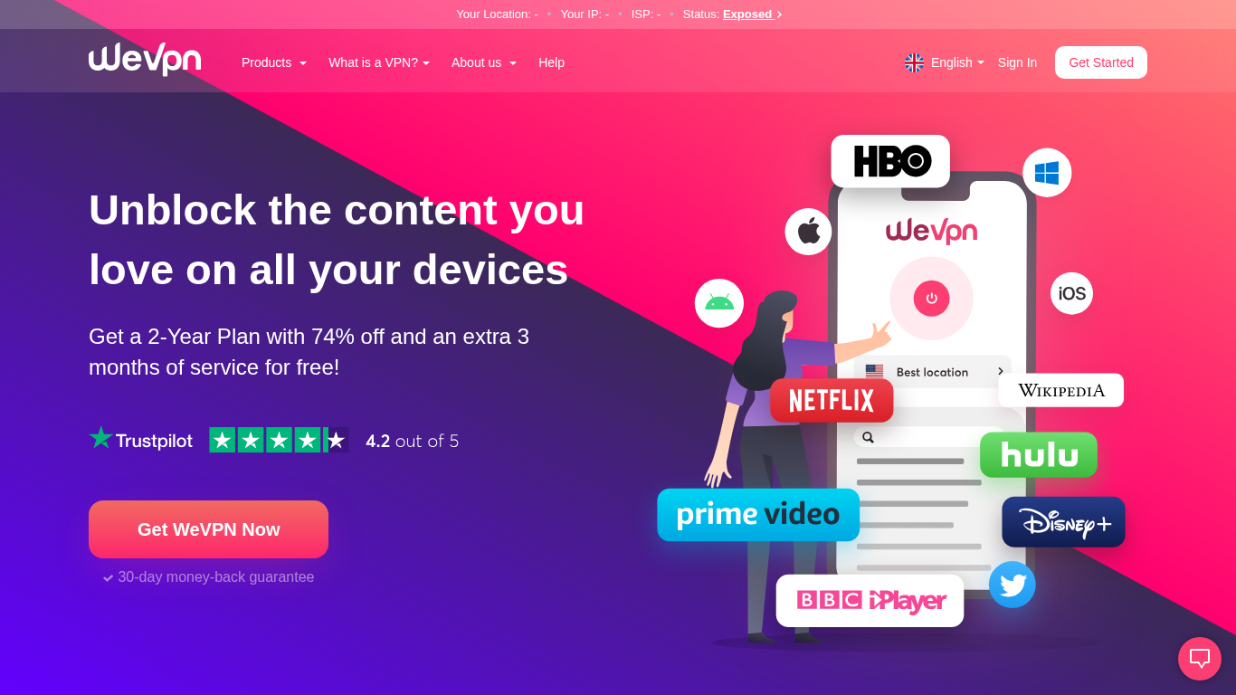 WeVPN Affiliate-Programm