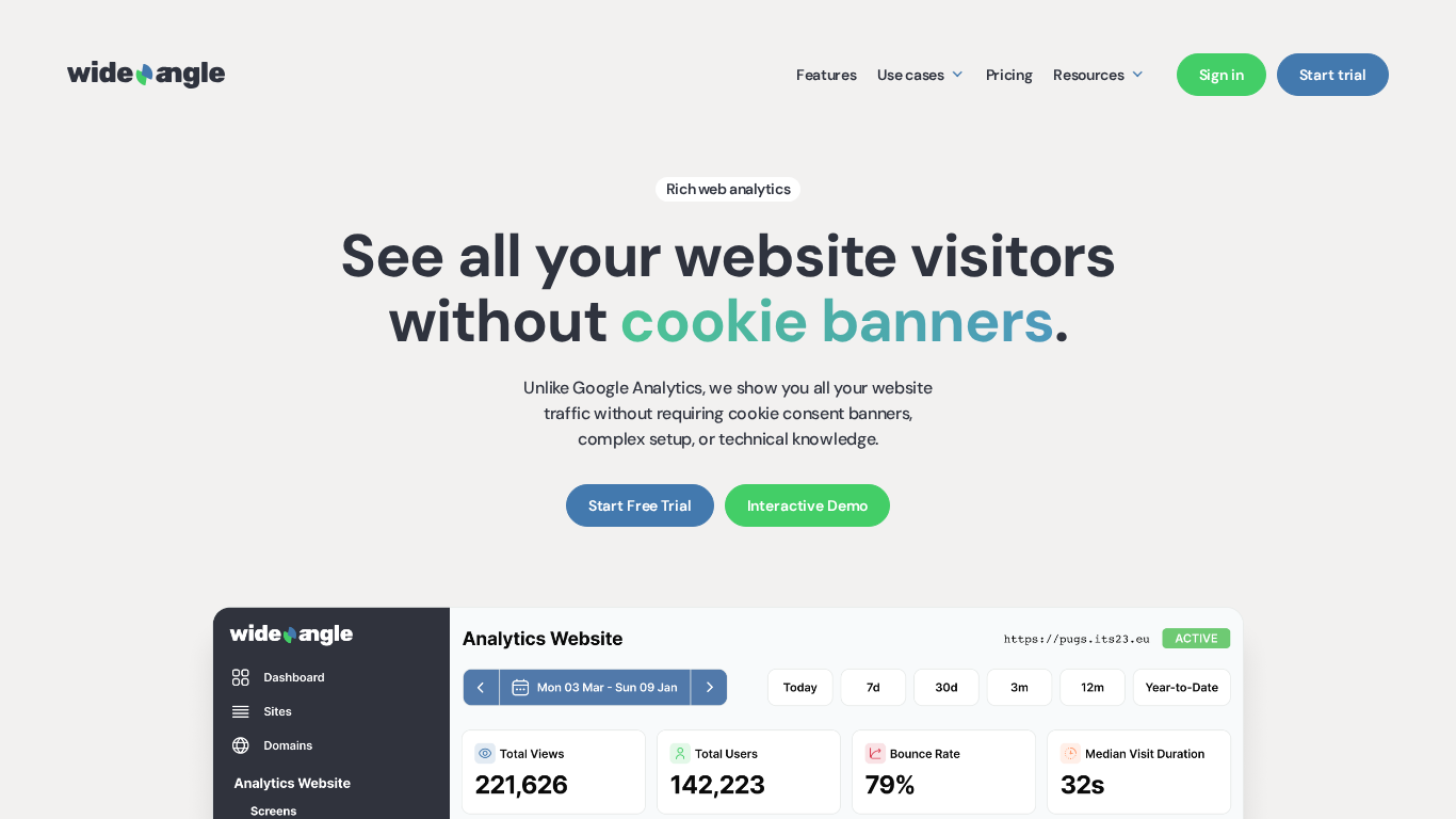 Wide Angle Analytics Affiliate-Programm