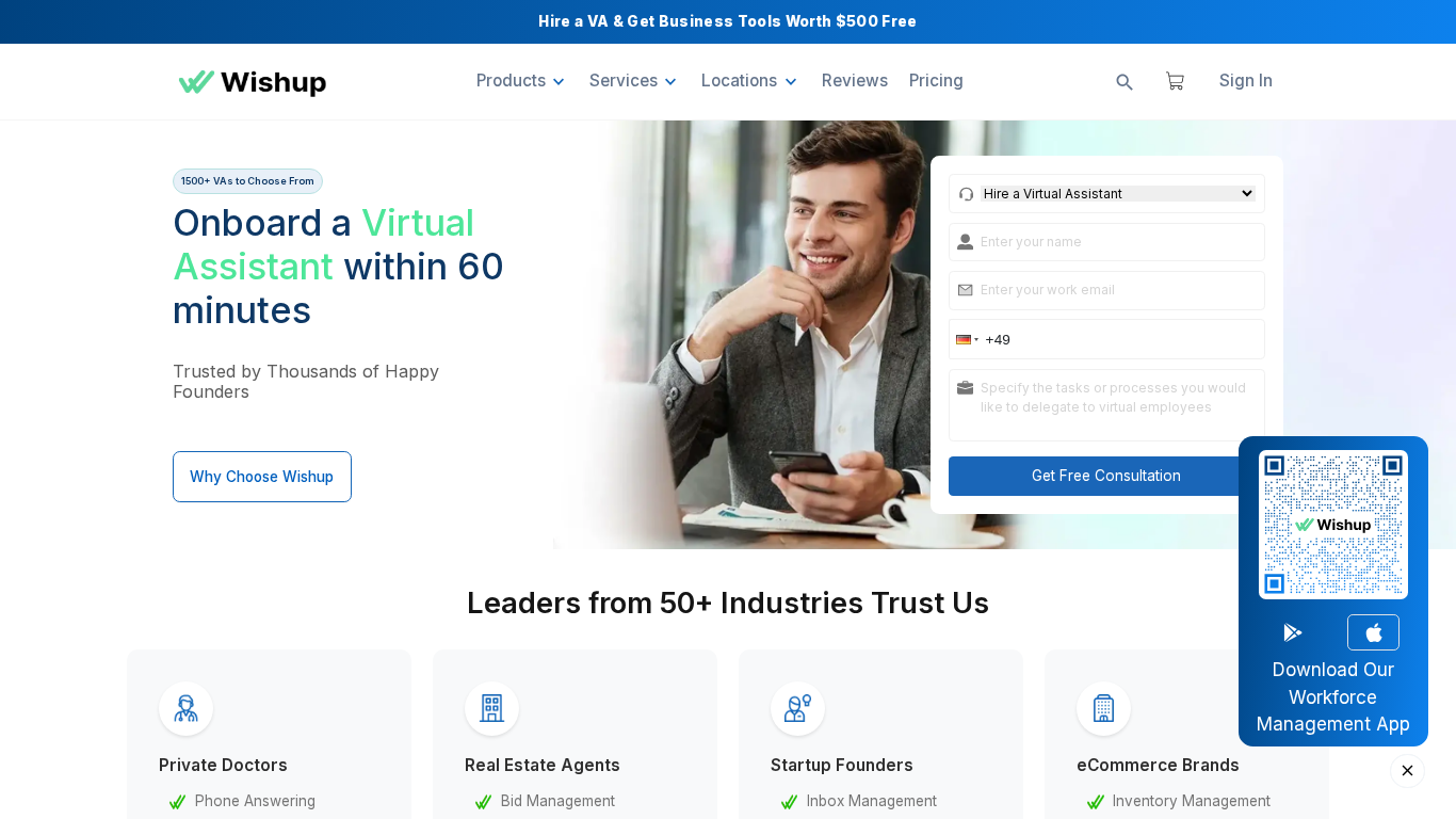 Wishup Affiliate-Programm