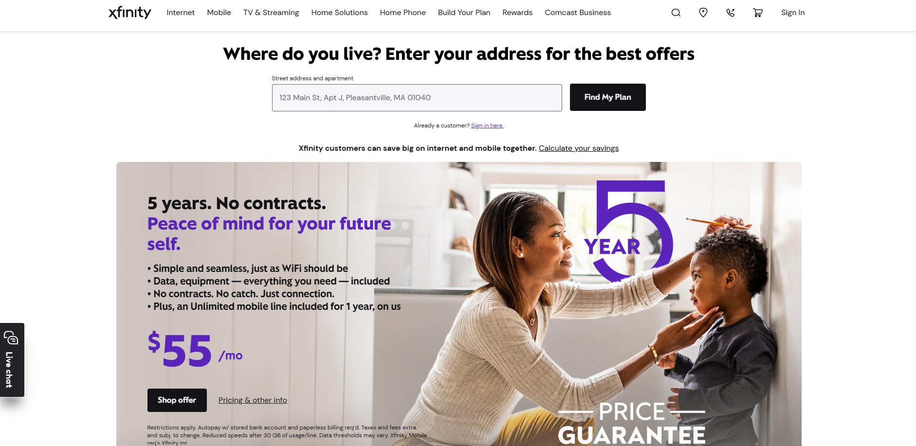 Xfinity Affiliate-Programm