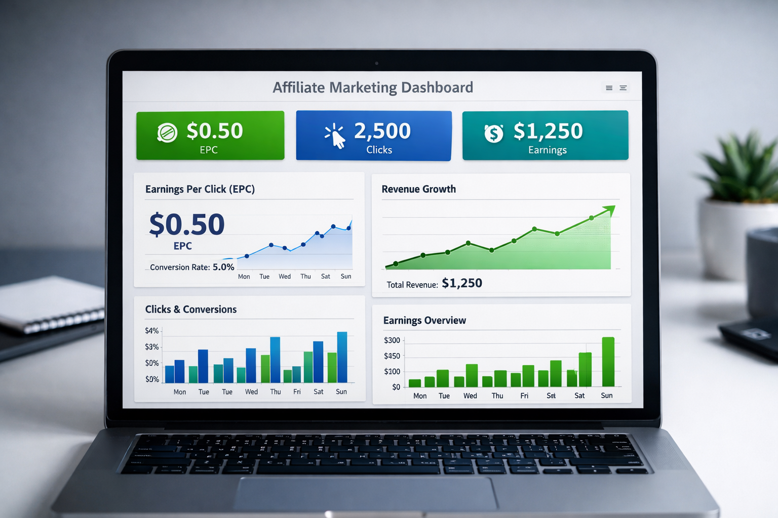 EPC im Affiliate-Marketing: Der vollständige Leitfaden zu Einnahmen pro Klick