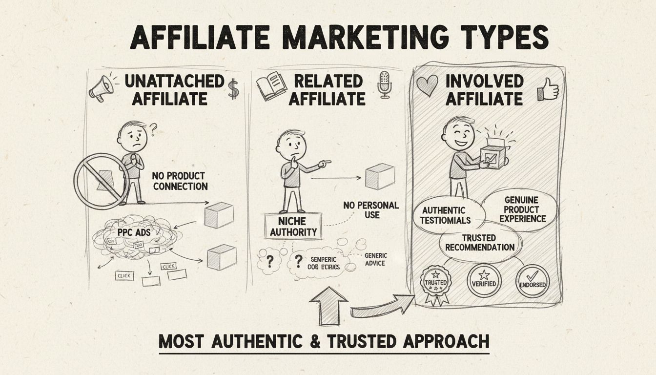 Was ist ein Involved Affiliate? Die authentischste Form des Affiliate-Marketings