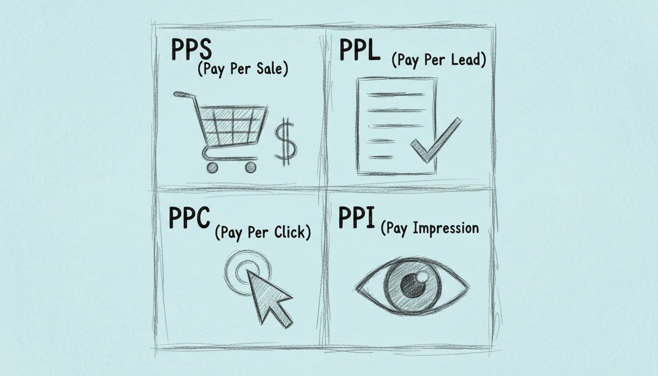 Was sind die gängigsten Affiliate-Auszahlungsmodelle?