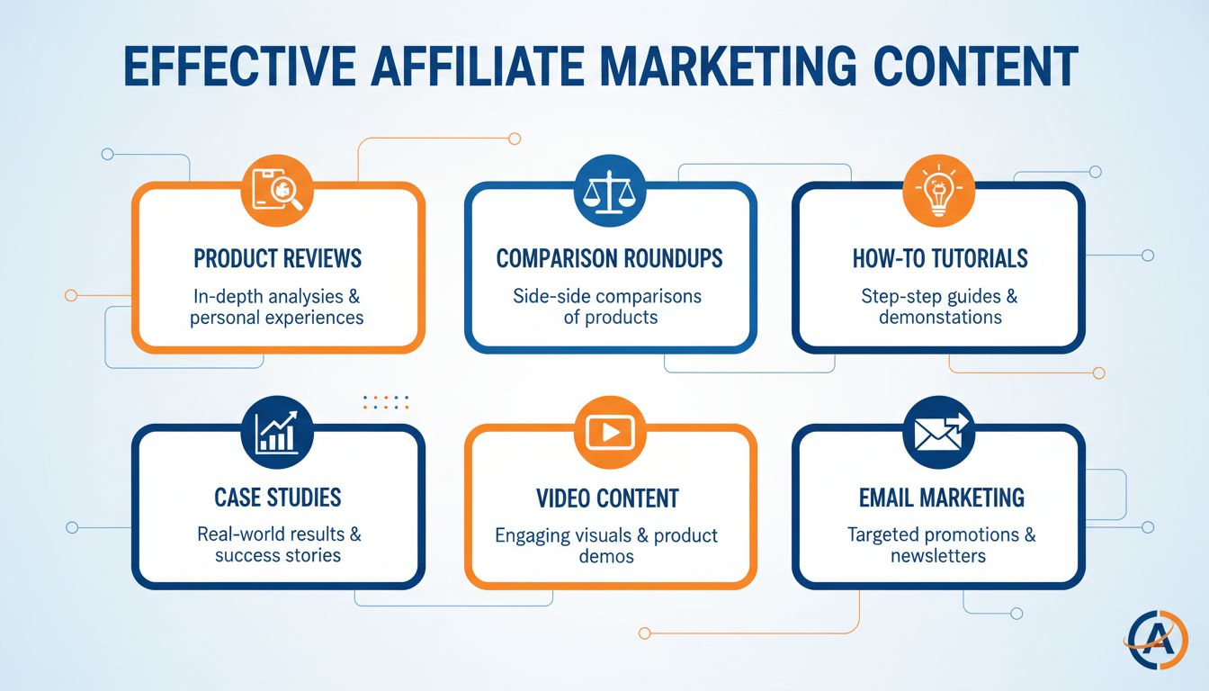 Die effektivsten Arten von Affiliate-Marketing-Inhalten