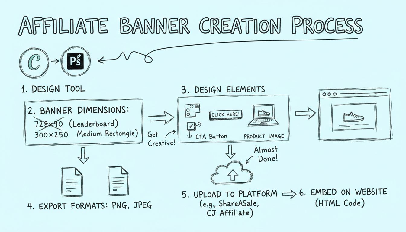 Wie man ein Affiliate-Banner erstellt: Vollständige Schritt-für-Schritt-Anleitung