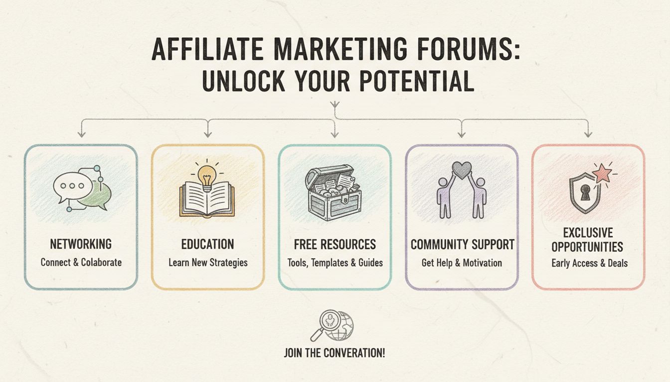 Warum sollte man Affiliate-Marketing-Foren beitreten? Vorteile & Top-Communities