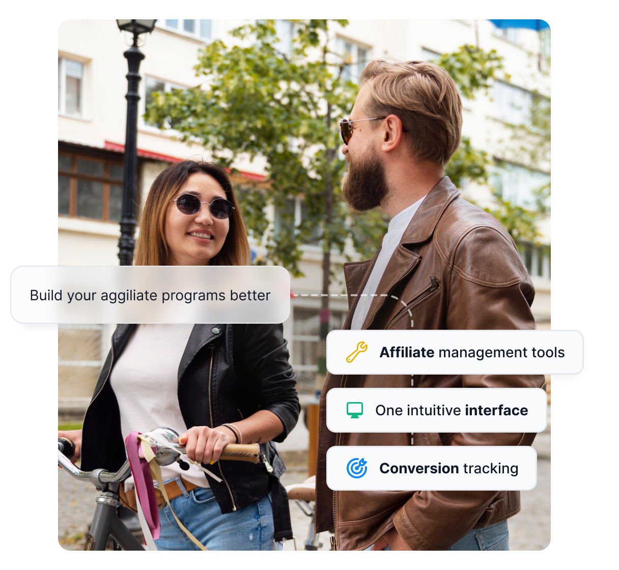 Ein Screenshot des Post Affiliate Pro Dashboards mit allgemeinem Überblick und Kennzahlen.