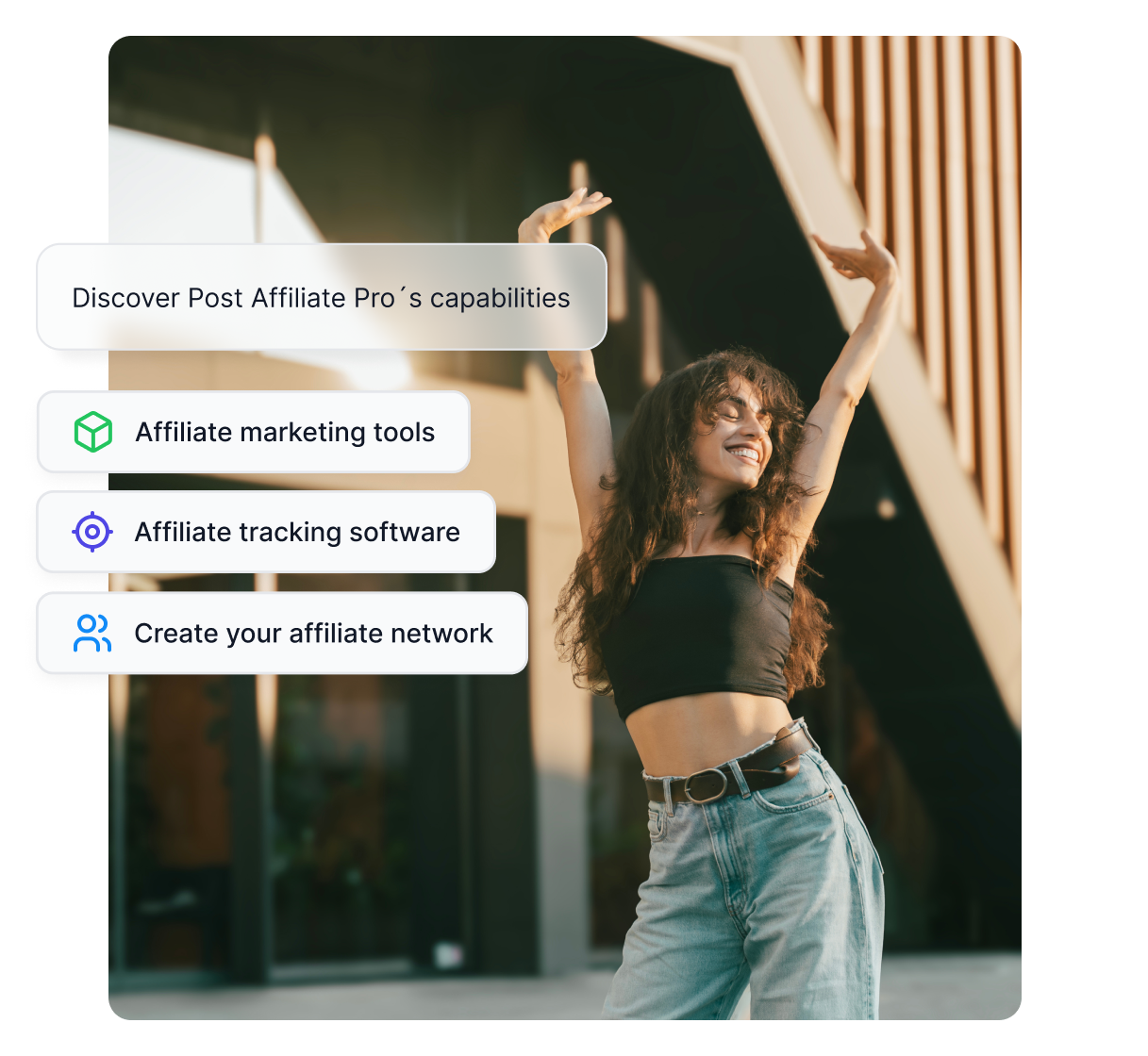 Ein Diagramm, das zeigt, wie eine Affiliate-Tracking-Software funktioniert.