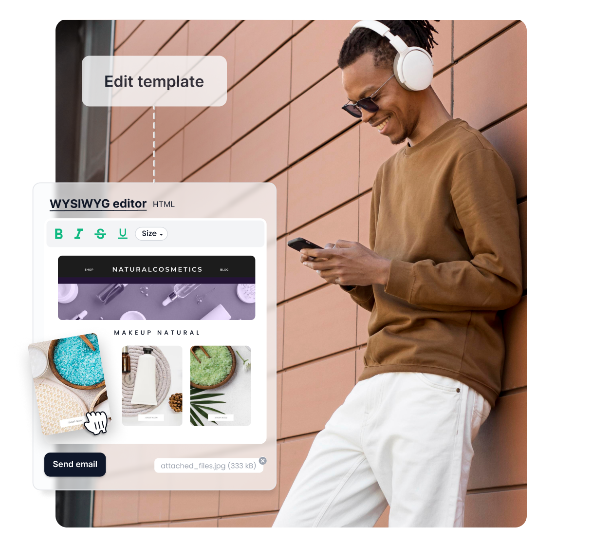 Ein Diagramm zeigt, wie Affiliate-Marketing-Automatisierung funktioniert.
