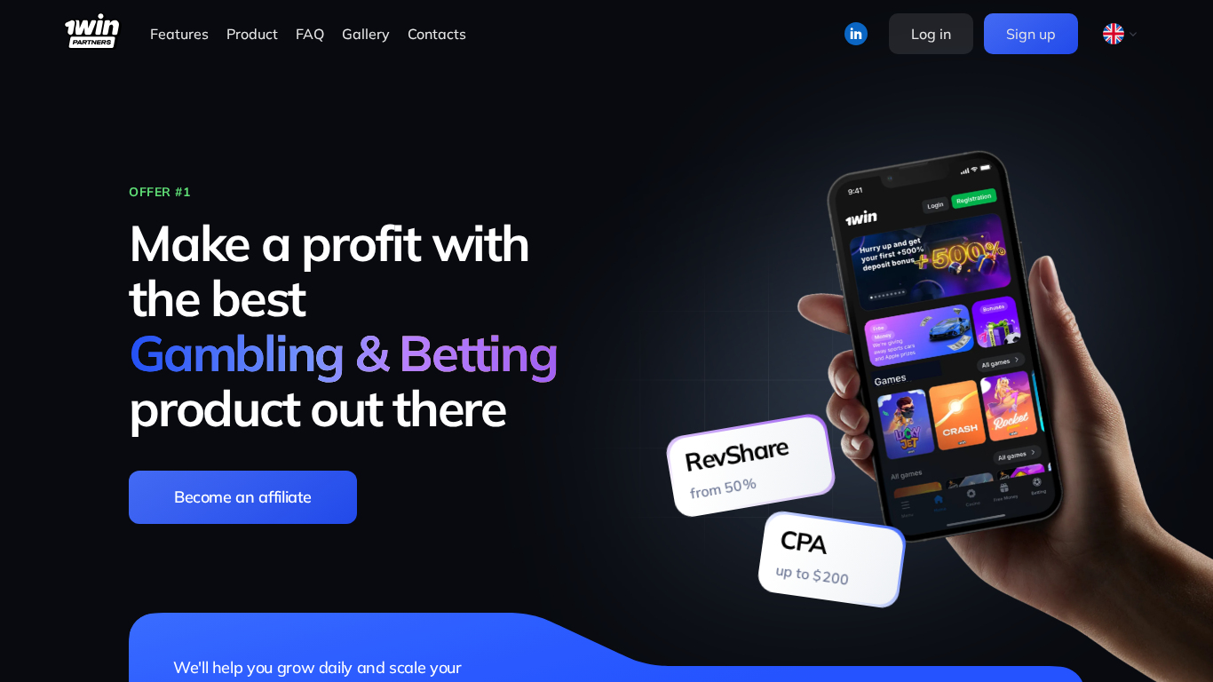 1win Partners Affiliate-Programm