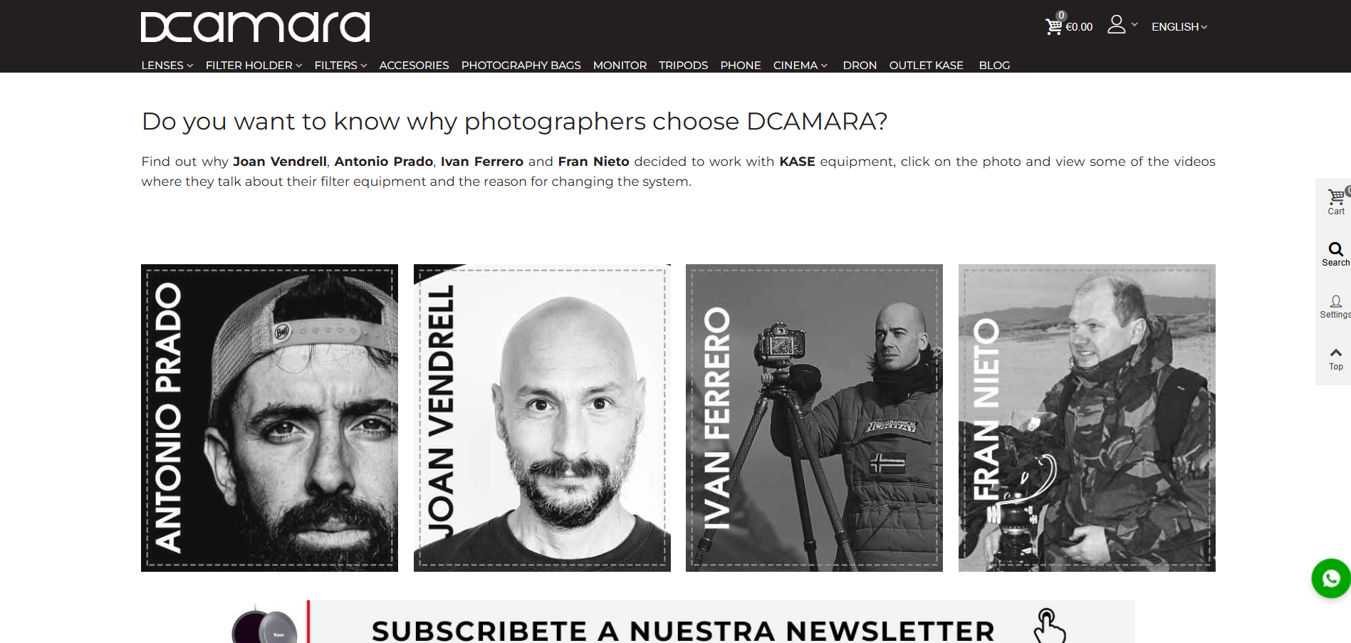 DCAMARA Affiliate-Programm