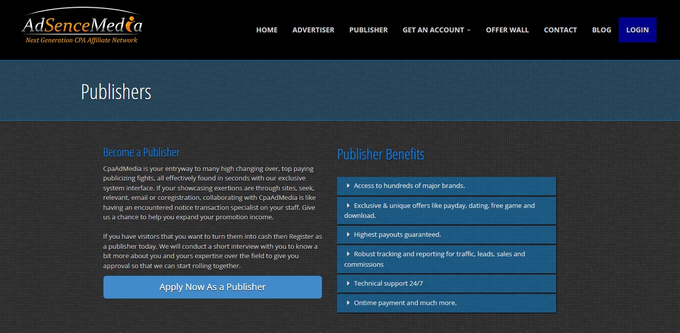 AdSenceMedia Partnerprogramm
