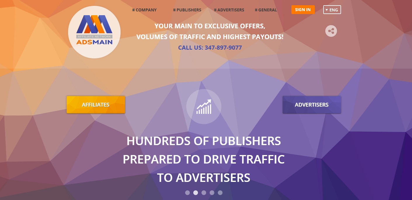 AdsMain Affiliate-Programm