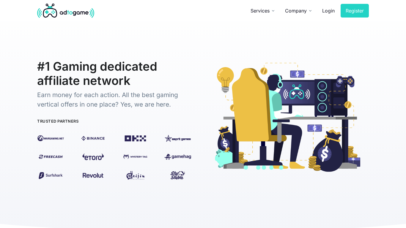 Adtogame Partnerprogramm