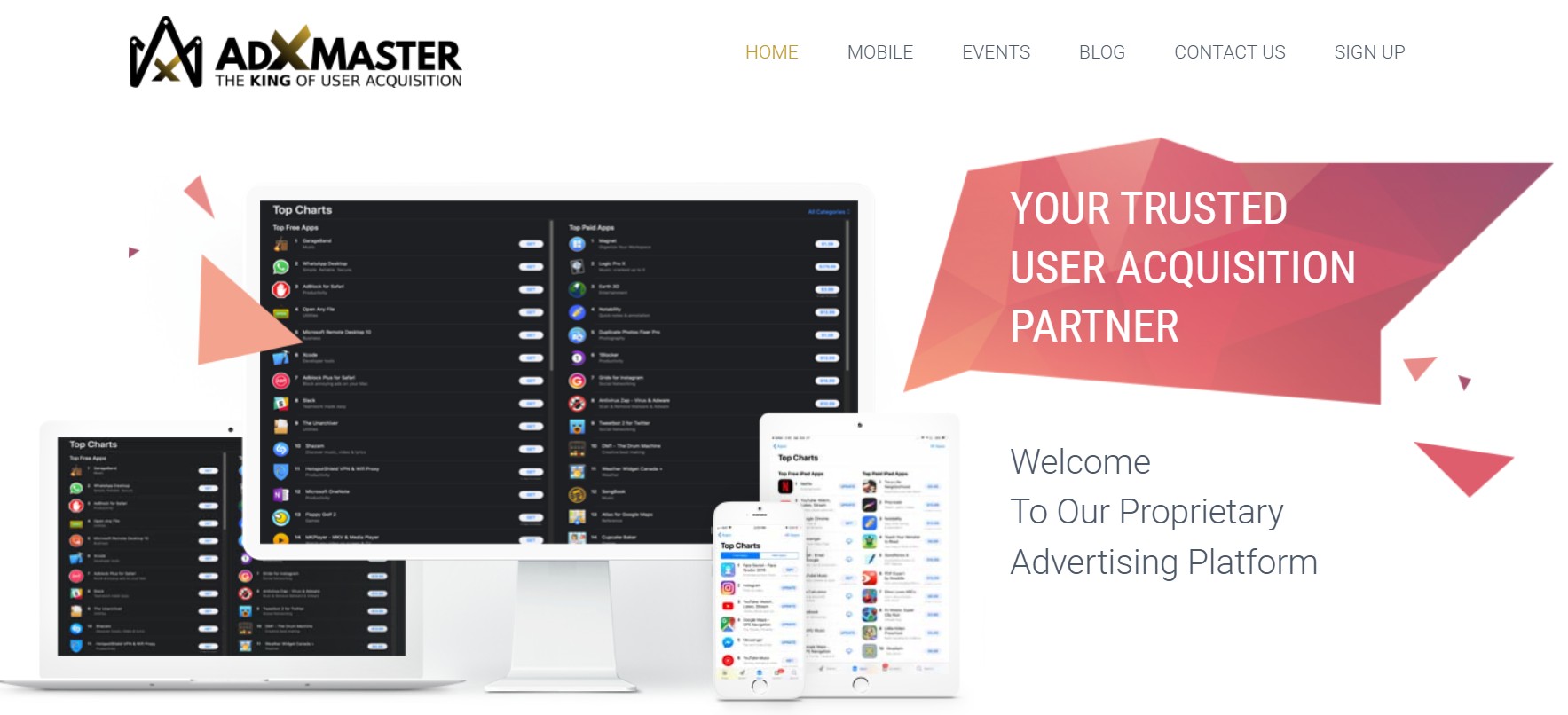 ADX Master Affiliate-Programm