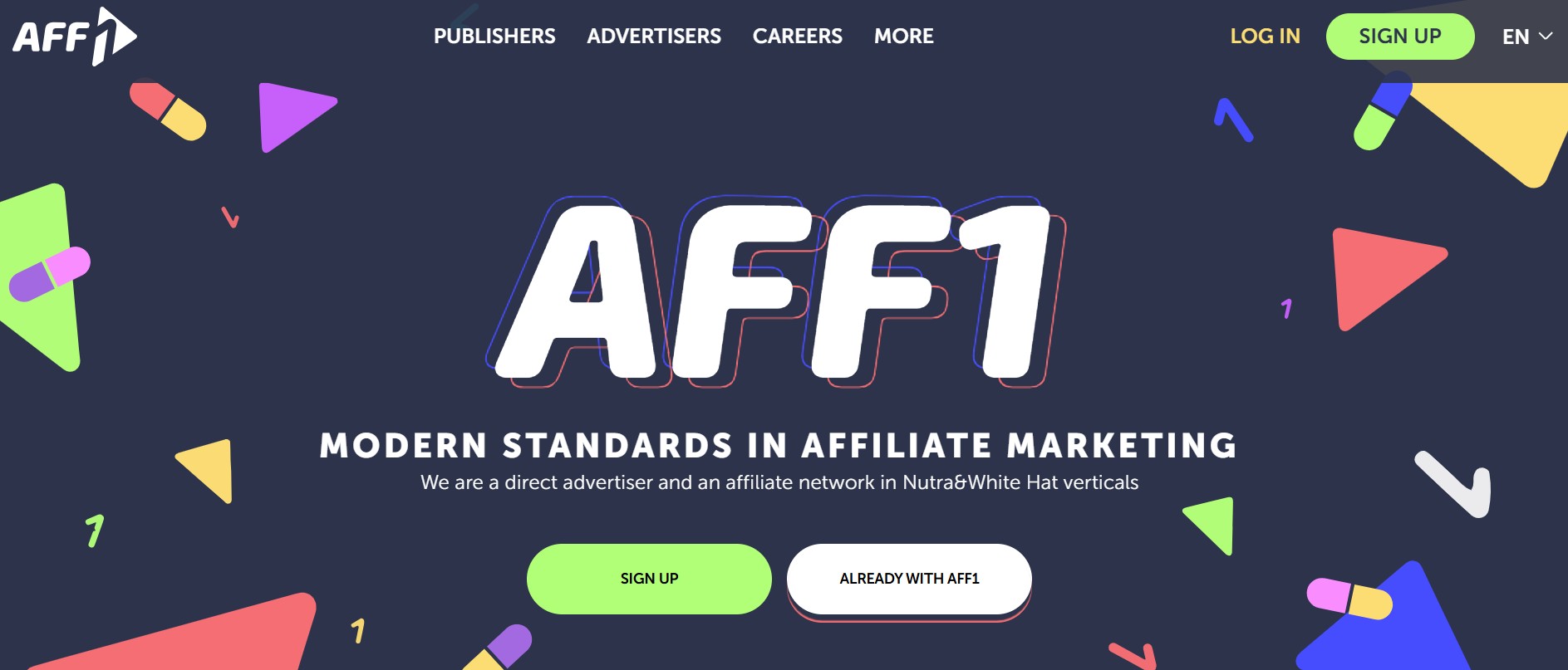 Aff1 Partnerprogramm