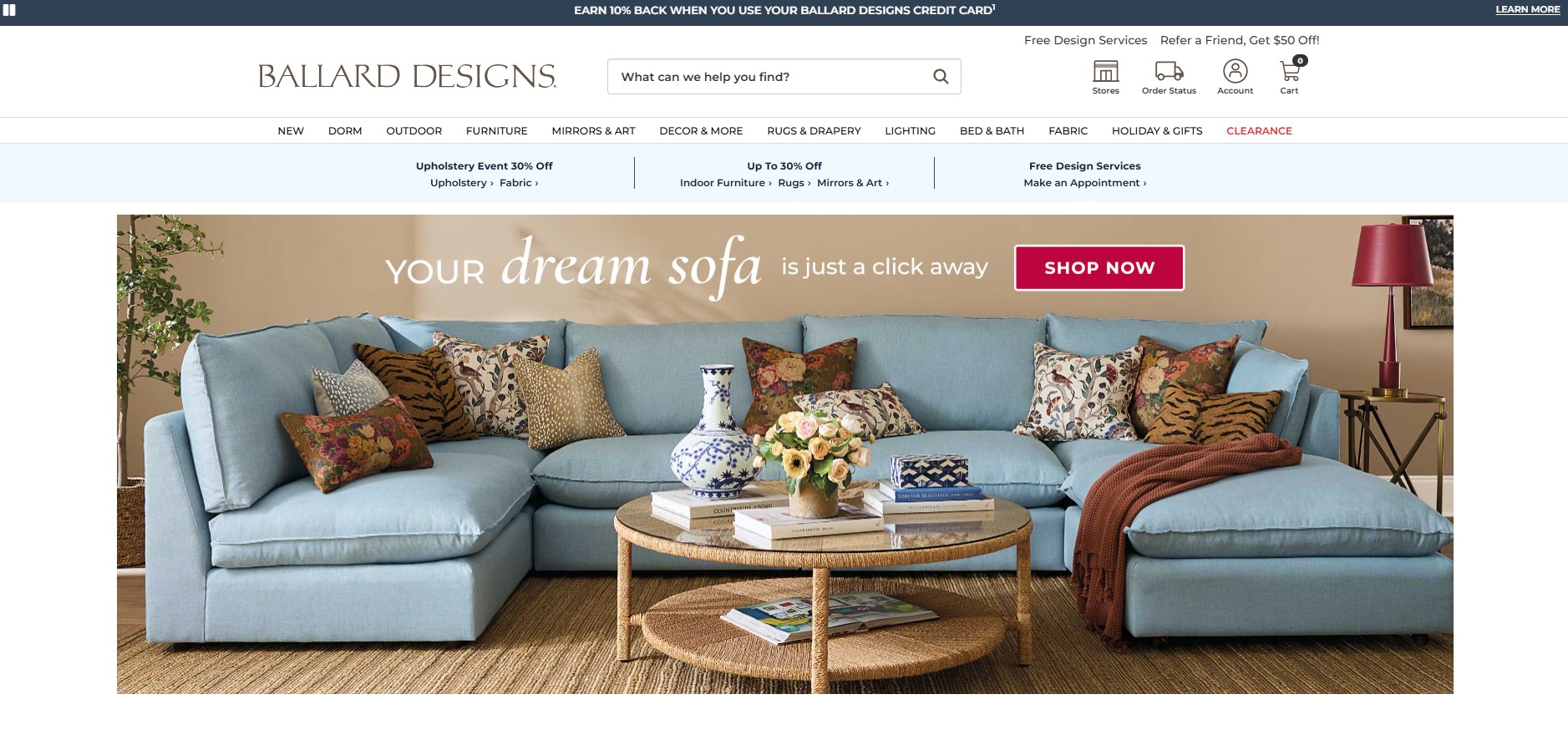Ballard Designs Partnerprogramm