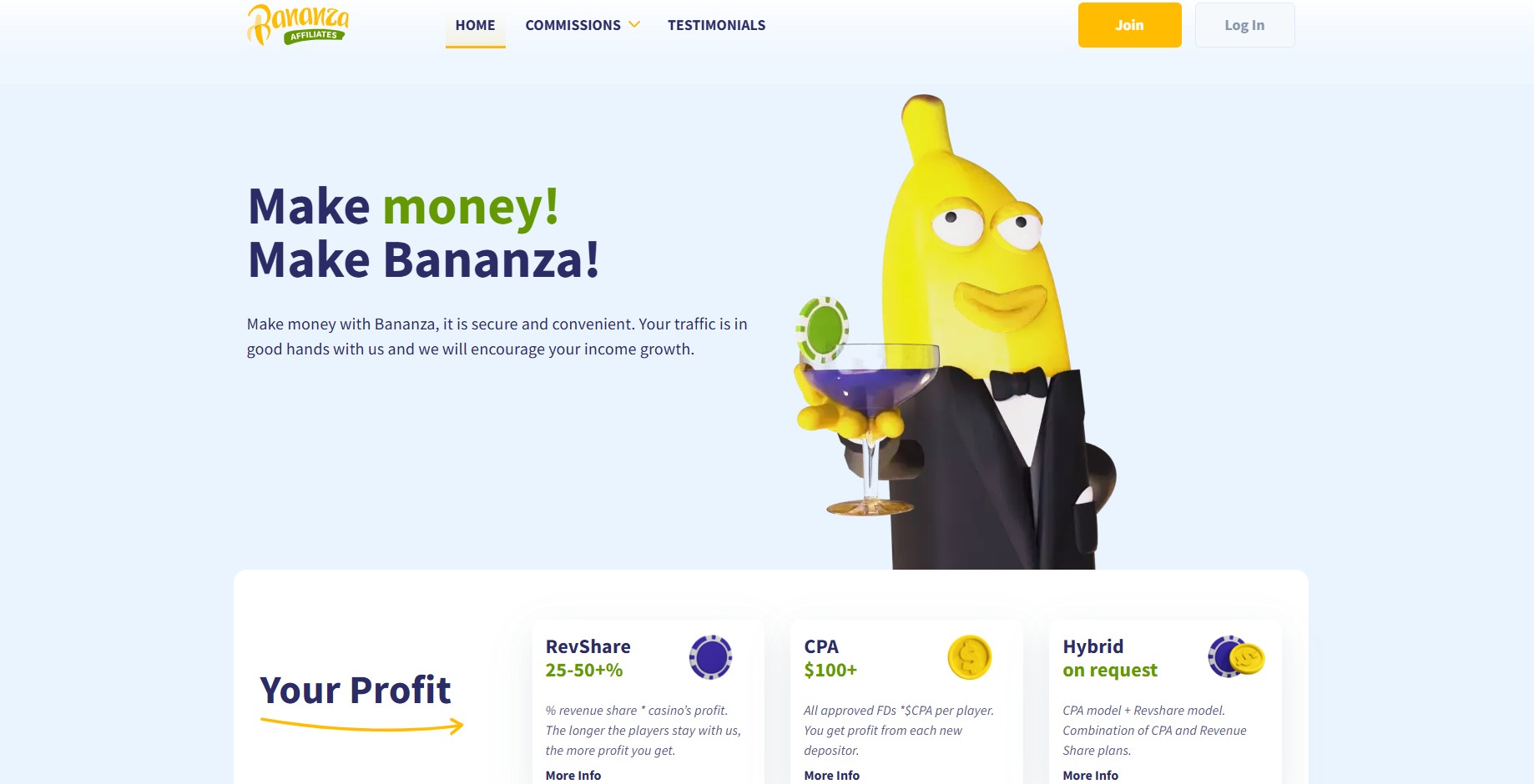 Bananza Affiliate-Programm