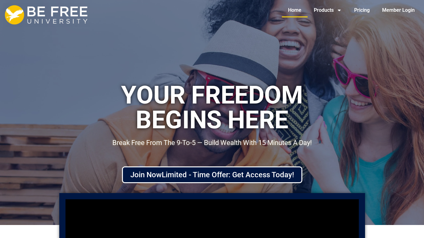 Be Free University Partnerprogramm
