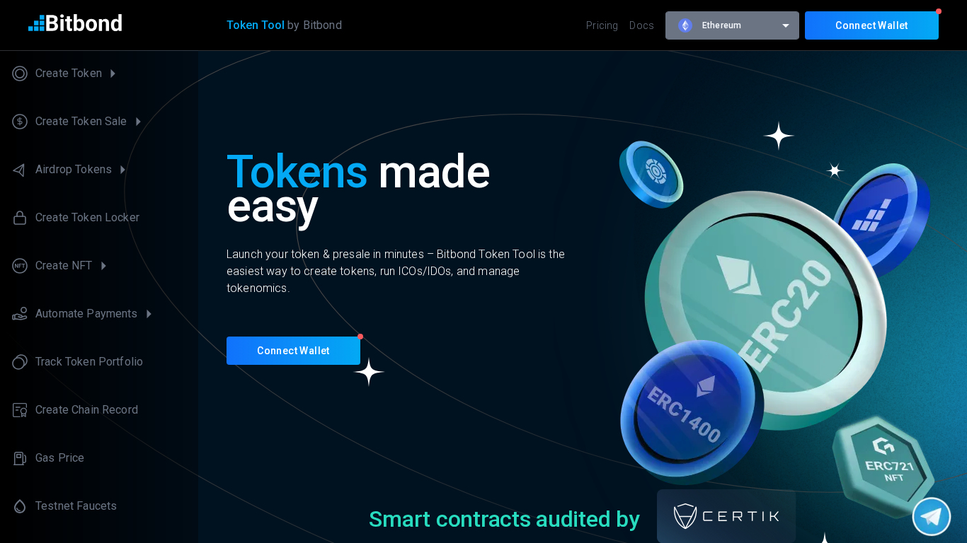 Bitbond Token Tool Affiliate-Programm