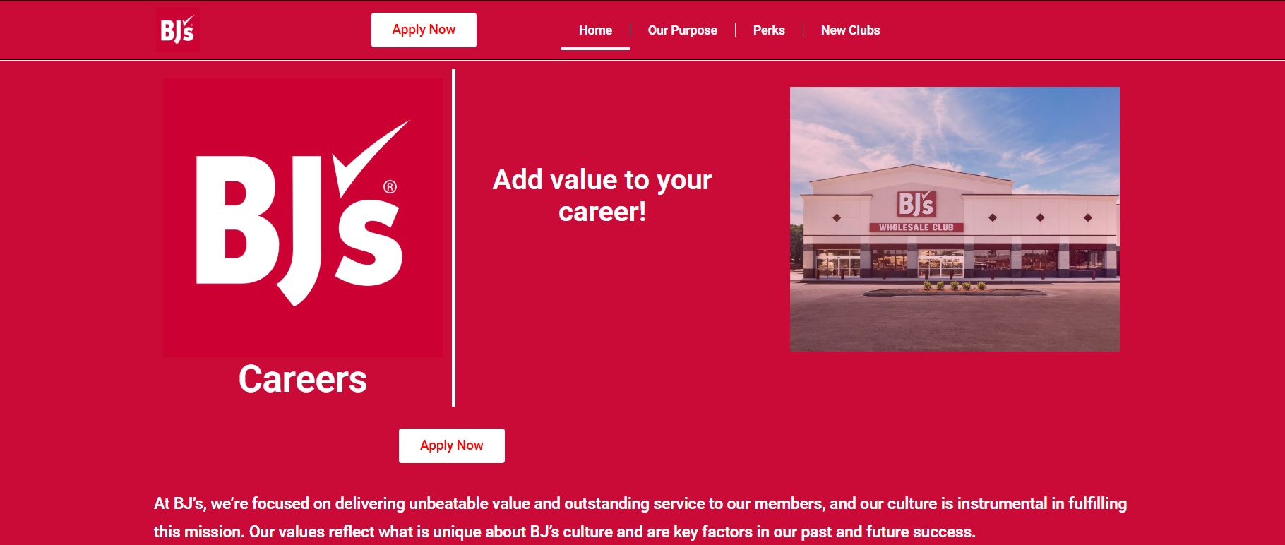 BJ's Wholesale Club Partnerprogramm