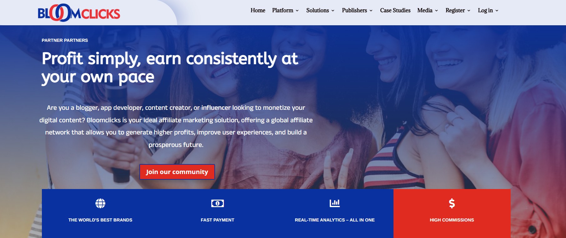 Bloomclicks Affiliate-Programm