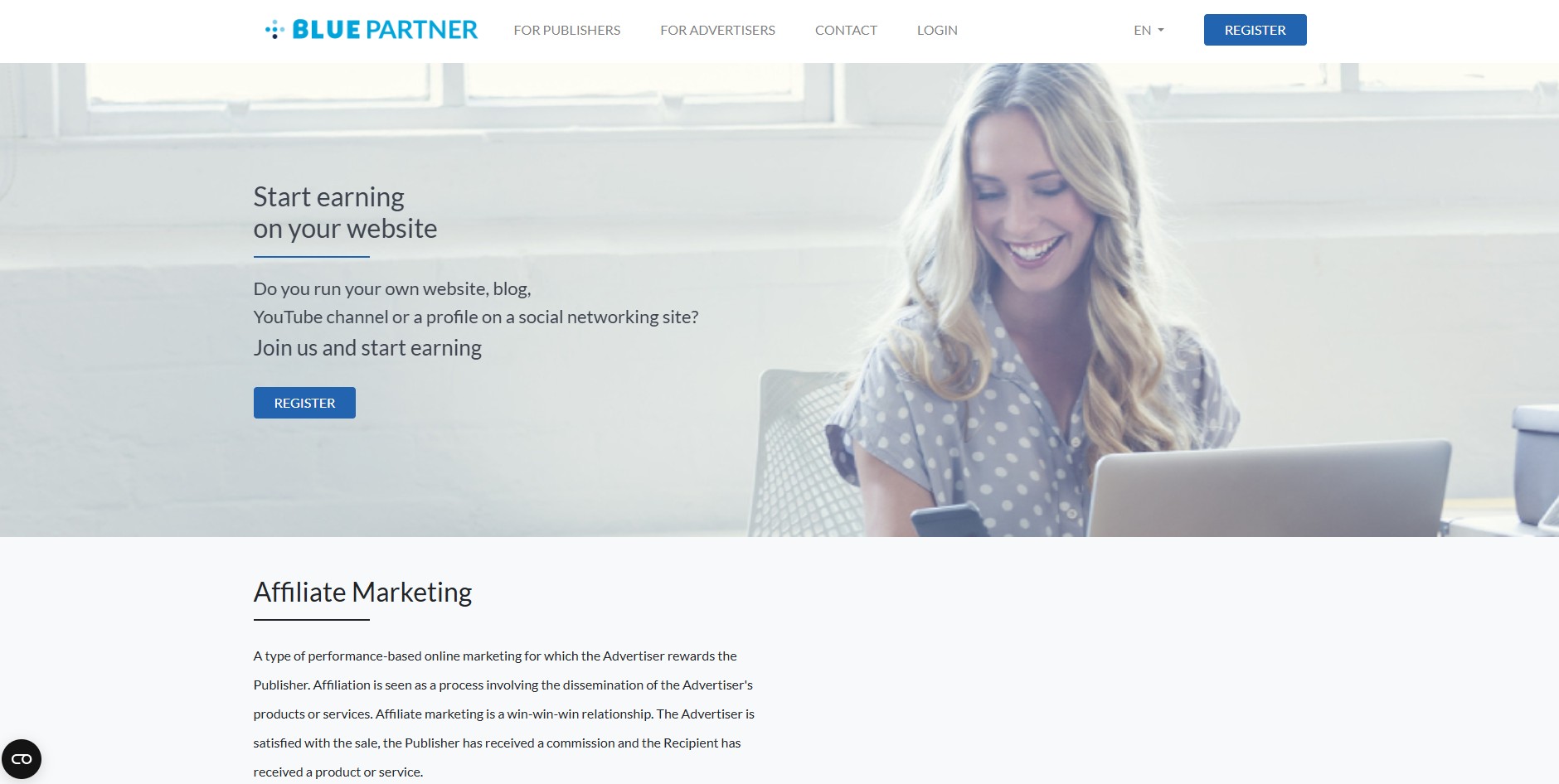 Bluepartner Affiliate-Programm