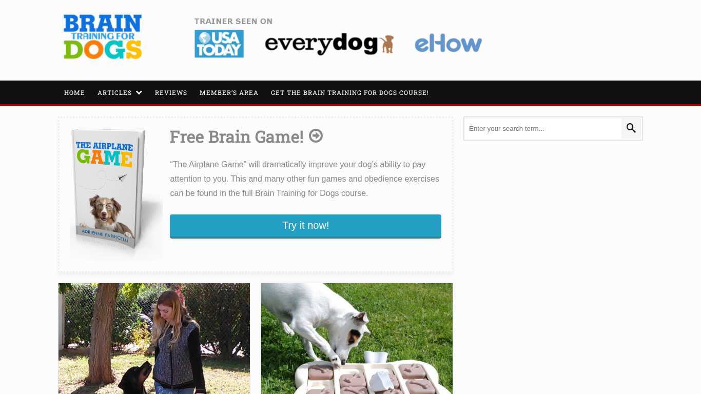 Brain Training For Dogs Partnerprogramm
