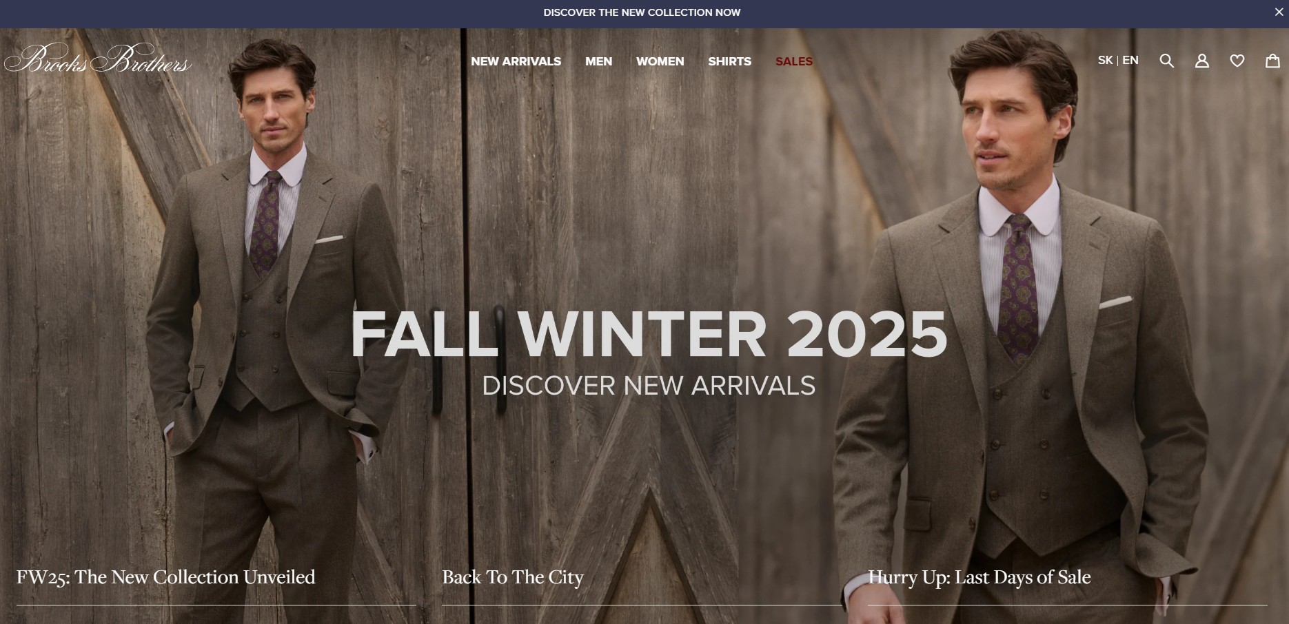 Brooks Brothers Partnerprogramm