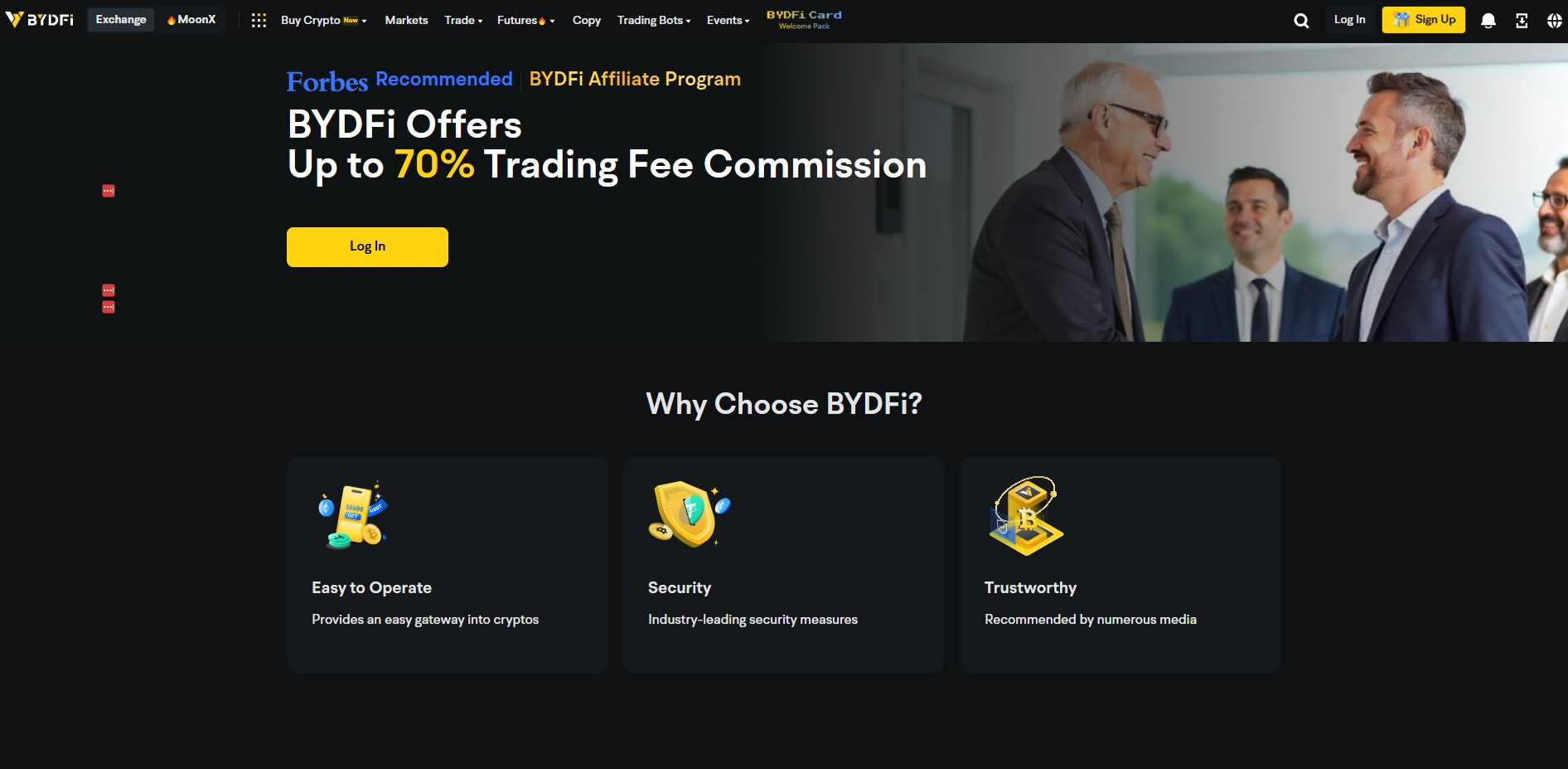 BYDFi Affiliate-Programm