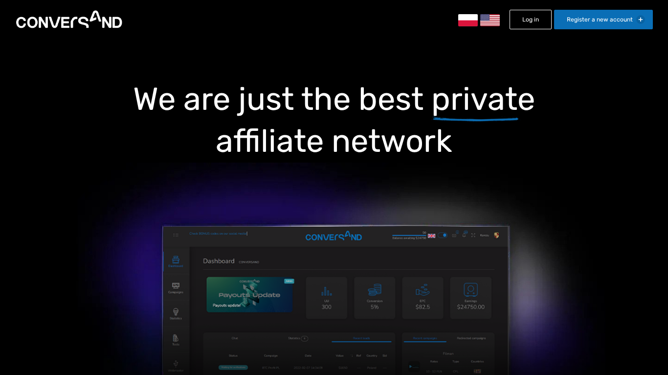 Conversand Affiliate-Programm