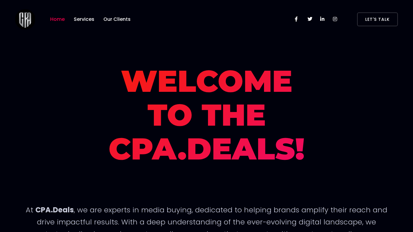 CPA Deals Partnerprogramm