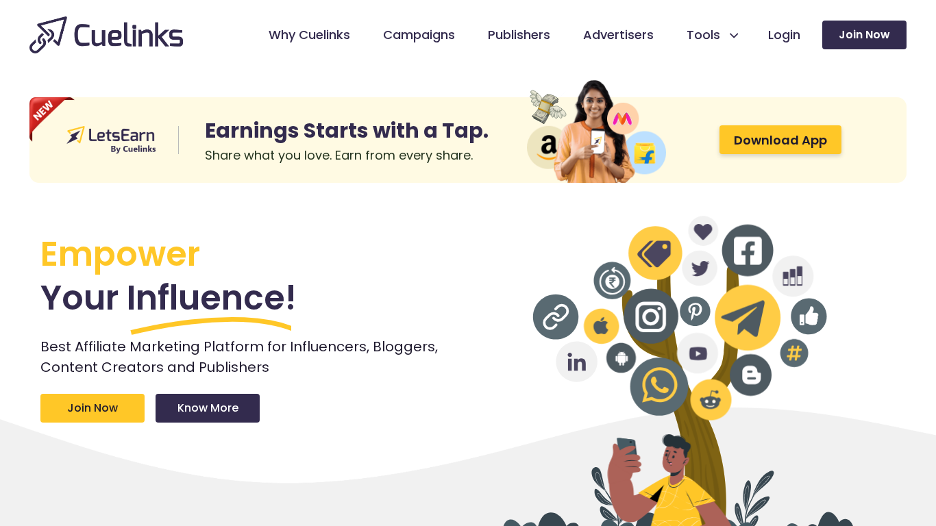 CueLinks Affiliate-Programm